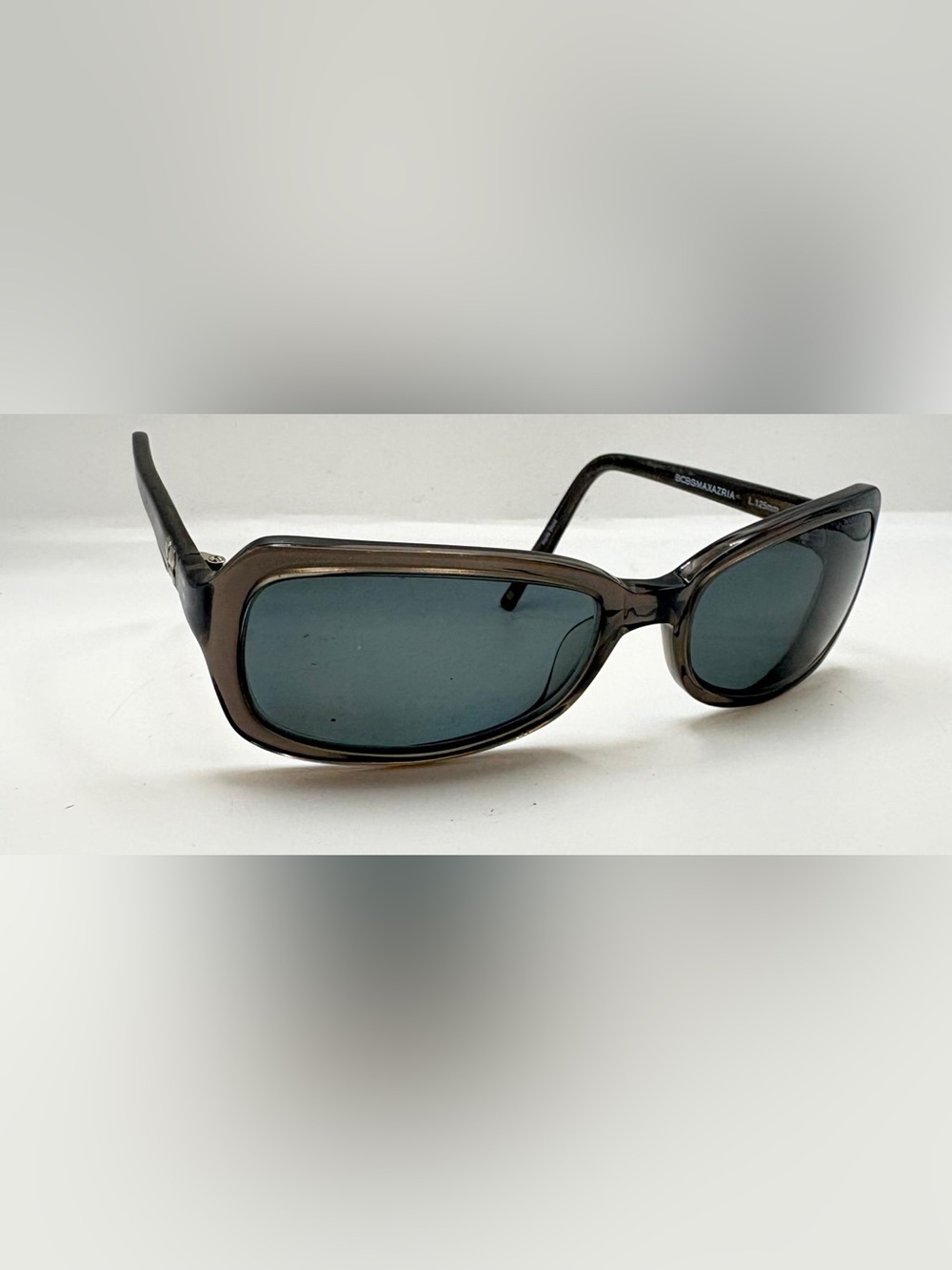BCBGMaxAzria Ceres Gray Oval Sunglasses Frames Only